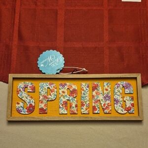 The Pioneer Woman Spring Wall Sign